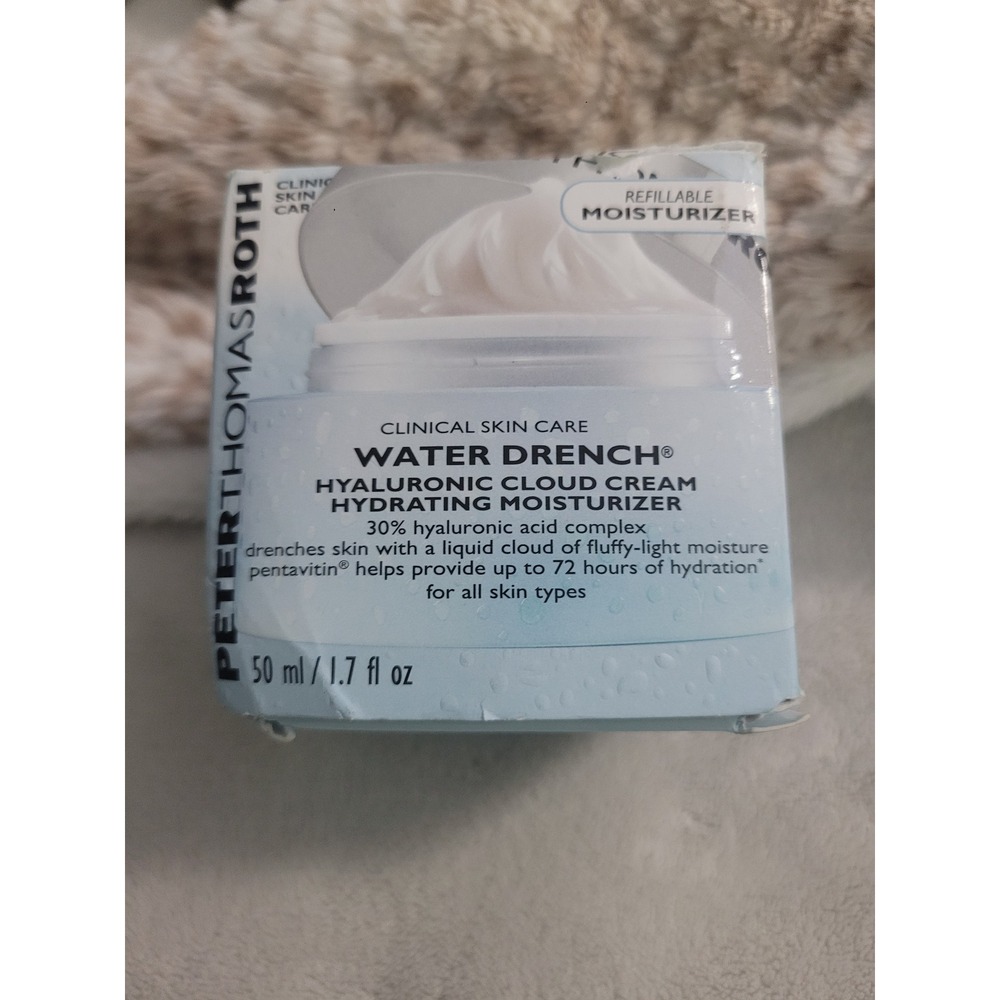 Peter Thomas Roth Water Drench Hyaluronic Cloud Cream Moisturizer Refillable